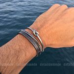 bracelet en acier homme