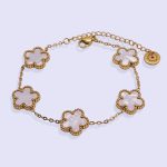 bracelet en acier inoxydable femme