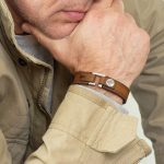 bracelet en cuir pour homme
