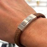 bracelet homme en cuir