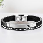 bracelet homme en cuir