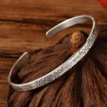 jonc en argent femme