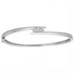 jonc en argent femme