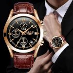 montre en cuir
